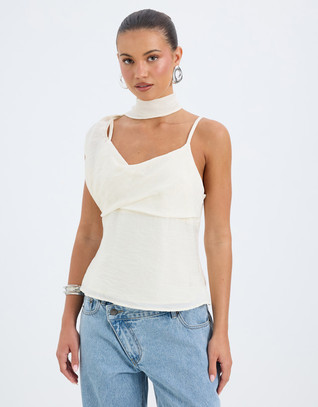 Calli - Estelle Scarf Top