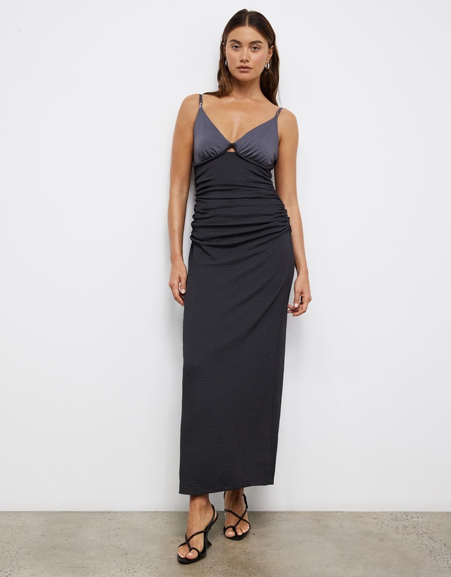 Lover - Sorel Textured Maxi Dress