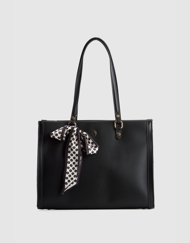 Laura Jones - Scarf Work Tote Bag