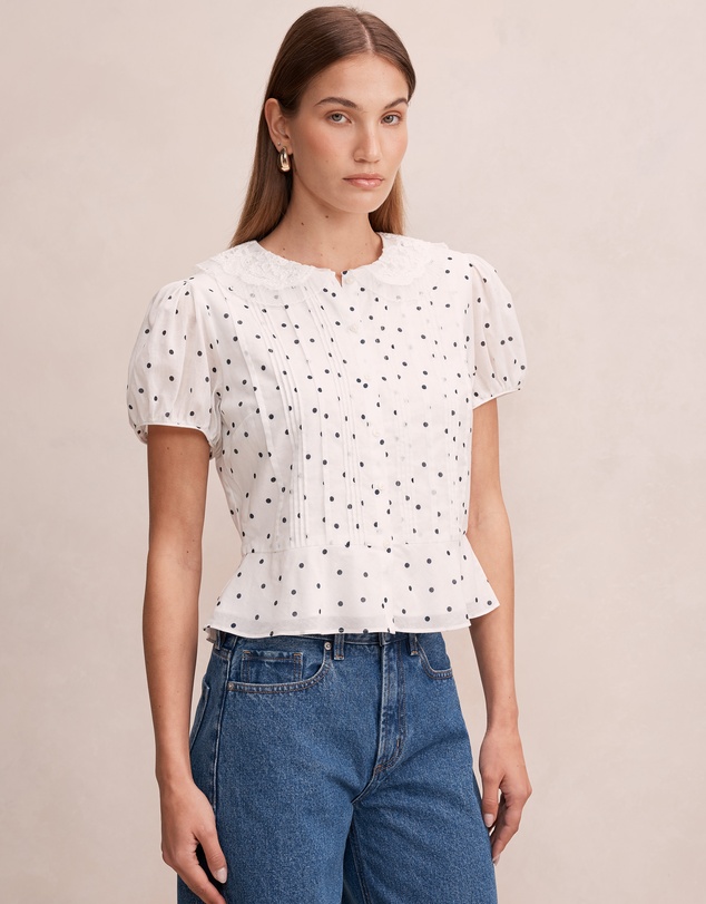 Forever New - Cece Peplum Blouse