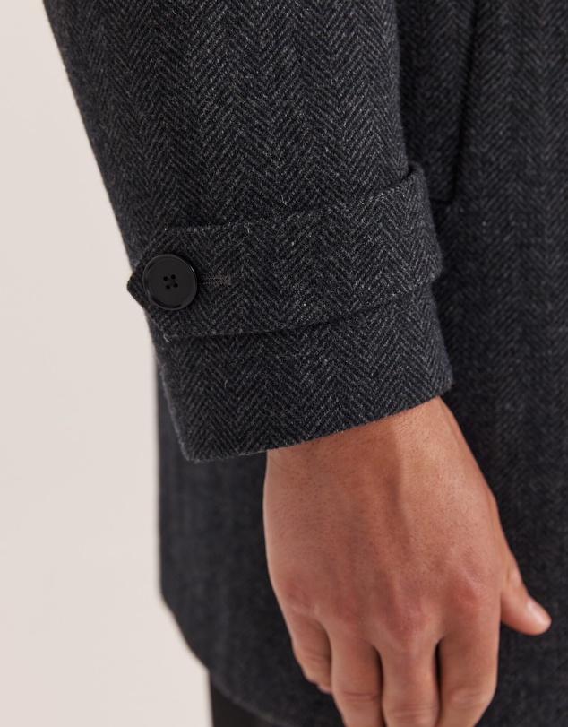 SABA - Corey Herringbone Wool Coat