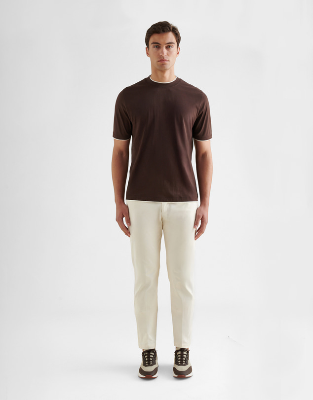 Peckham Rye  - Peckham Rye Mercerised Double Layer SS T-shirt