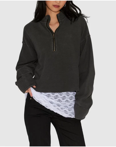 Free People - Celeste Quarter Zip