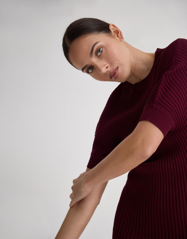 Oxford - Florence Knitted Pleat Dress