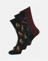 Jack & Jones - Mistletoe Socks Gift Box