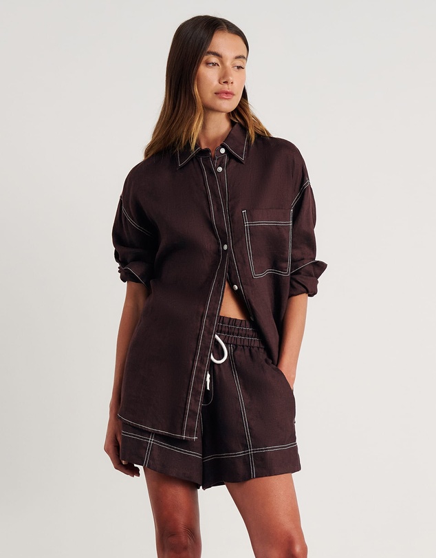 Jag - Gigi Linen Relaxed Shirt