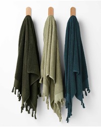 Aura Home - Paros Rib Bath Towel Set