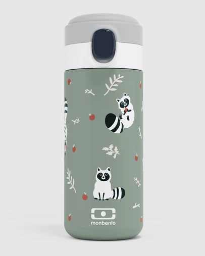 Monbento - Monbento Mb Pop Insulated Bottle - Raccoon