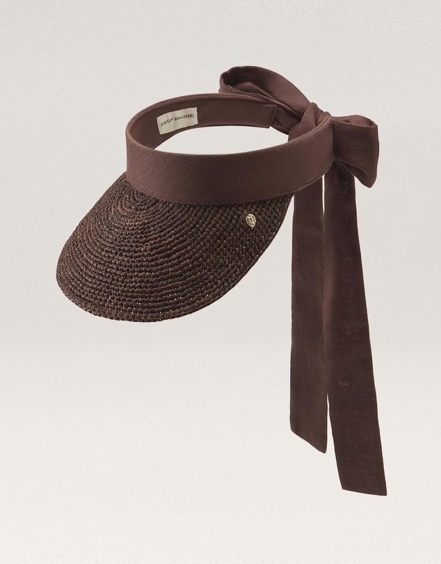 Helen Kaminski - Parker Raffia Peak Visor