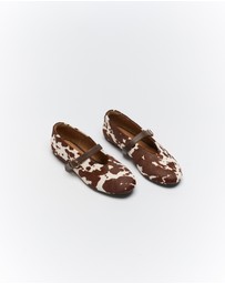 Walnut Melbourne - Zetta Leather Ballet