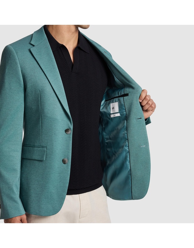 yd. - Piers Knitted Slim Fit Blazer