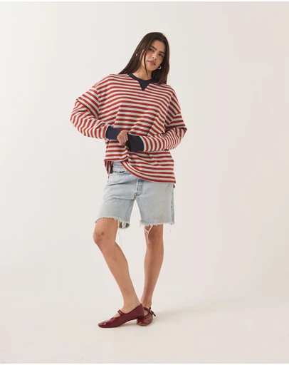 Brixton - Retro Long Sleeve Crew