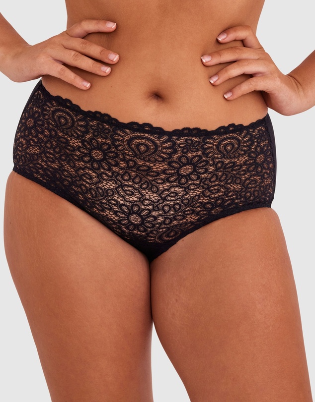 Bras N Things - Audrey Full Brief - Black