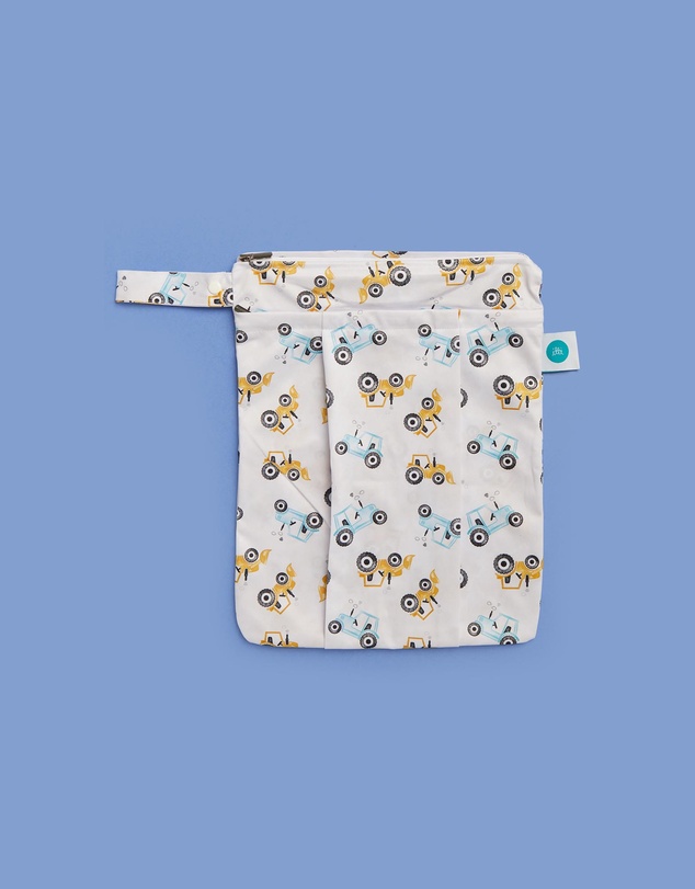 itti bitti - Large Wet Bag - Dozer