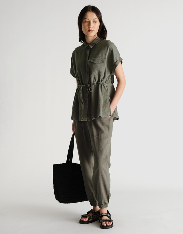 Decjuba - D-Luxe Linen Blend SS Shirt