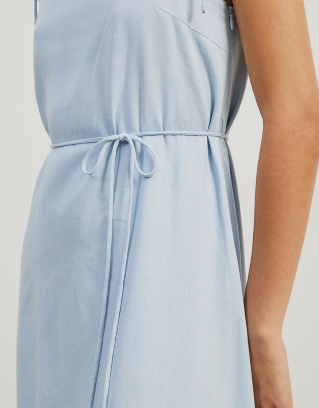 Atmos&Here - Tie Shoulder Maxi Dress