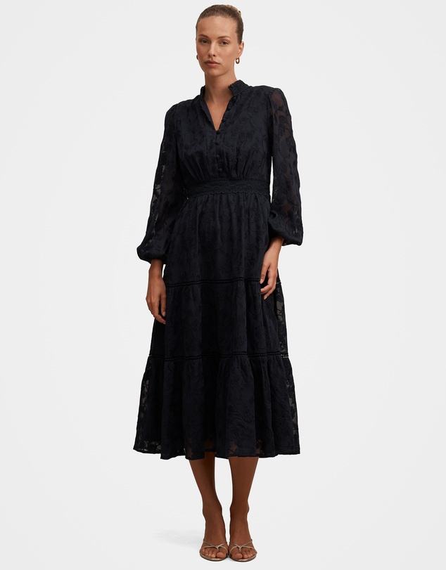 Forever New - Nala Embroidered Midi Dress
