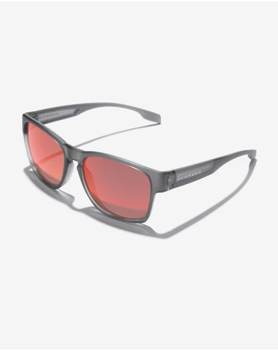 Hawkers Co - HAWKERS - Polarized Grey Ruby CORE RAW  Sunglasses for Men and Women UV400