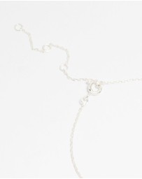 Lovisa - Sterling Silver Cubic Zirconia Micro Flower Bracelet