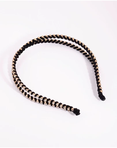 Lovisa - Diamante Crossover Headband