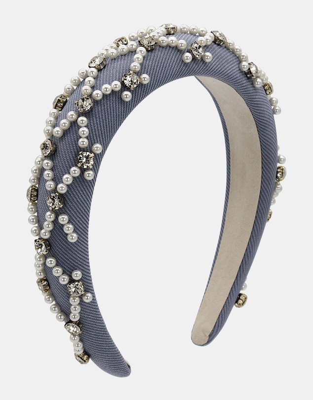 Morgan & Taylor - Clara Headband in Blue