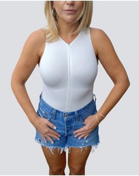 Core Trainer - Luxe Sculpt Sleeveless Shapewear Bodysuit