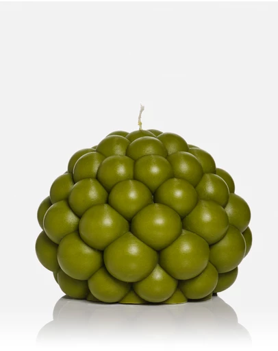 XRJ Celebrations - Bubble Ball Olive Candle