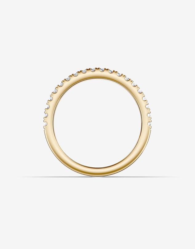 Michael Hill - Wedding Band with 0.34 Carat TW of Diamonds in 14kt Yellow Gold