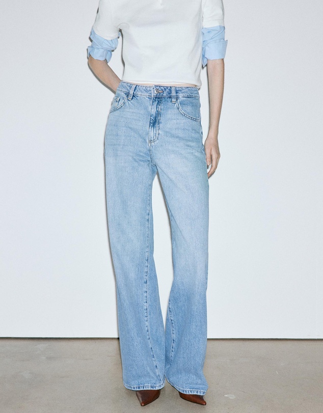 M.N.G - Danila High-Waisted Wide Leg Jeans