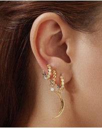 Ania Haie - Gold Moon Pave Earring Charm