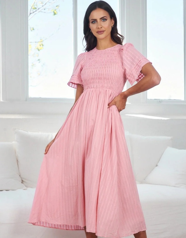 Esther & Co - Iolana Dress - Pink