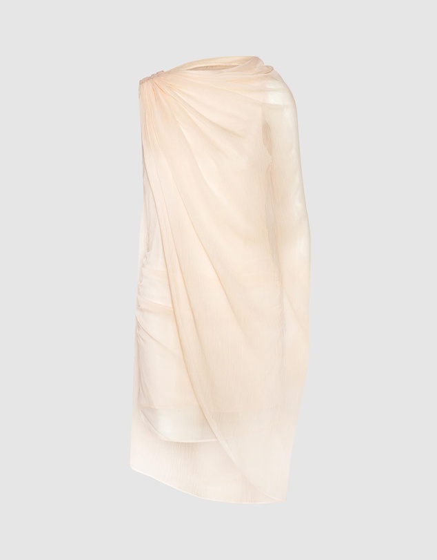 ROTATE - Chiffon Mini Cape Dress