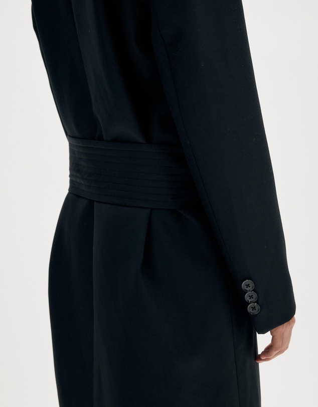 Minima Esenciales - Iver Wool Blend Belted Coat