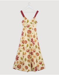 Revibe - Repaired KIVARI Odessa Midi Dress - AU 10