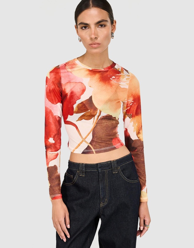 Staple the Label - Kaia Mesh Top