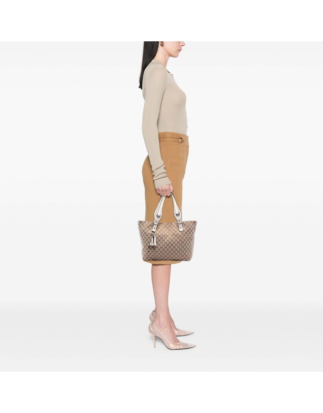 Pre-Loved by Azura Reborn - Pre-Loved Medium GG Canvas Icon Bit Tote
