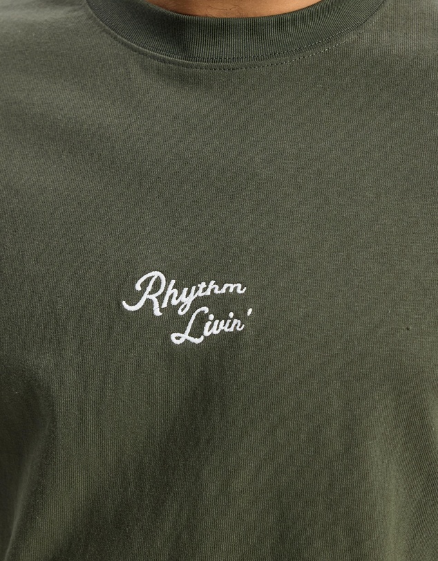 Rhythm - Heavy Vintage Embroidered SS T-Shirt