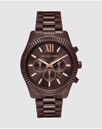 Michael Kors - Lexington Brown Chronograph Watch