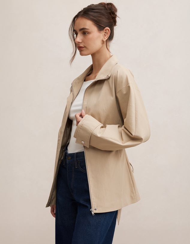 Forever New - Nina Belted Funnel Neck Jacket
