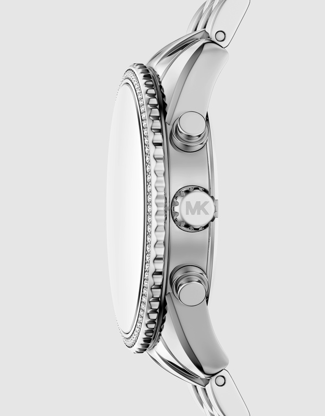 Michael Kors - Bryant Silver Tone Chronograph Watch