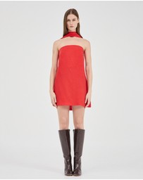 FRIEND of AUDREY - The Cupro Mini Dress