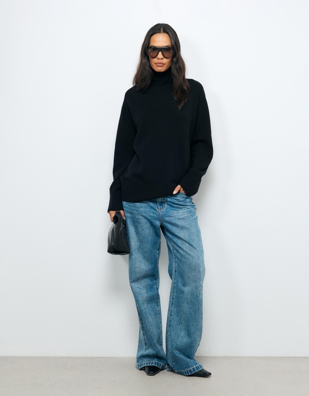 AERE - Tilla Merino Wool Turtleneck Jumper