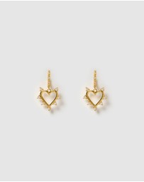 Izoa - Caitlin Huggie Earrings
