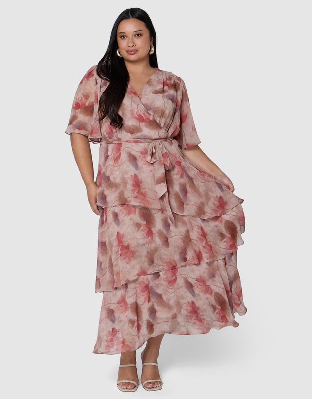 Pink Dusk by Curve Project - Hypnotic Maxi Dress