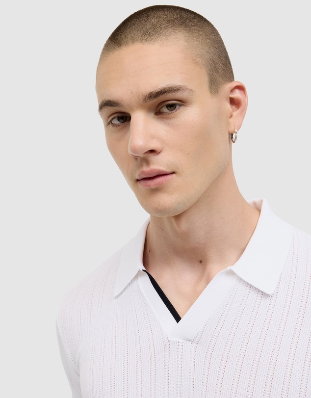 Politix - Anderson Stripe Texture Knit Polo