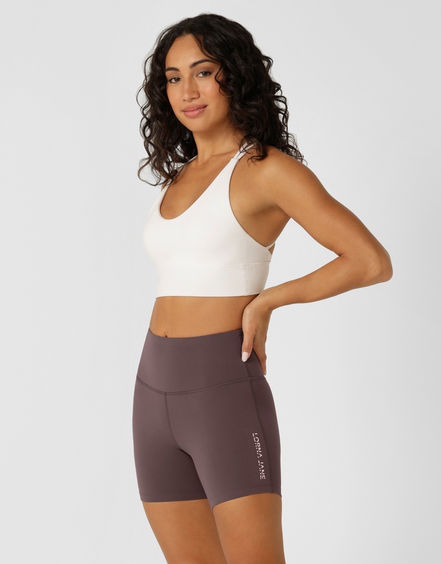 Lorna Jane - Lotus No Chafe Phone Pocket 14cm Bike Shorts