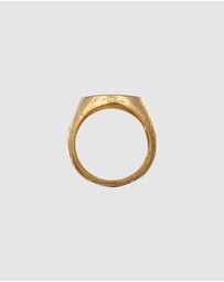 Haze & Glory - ICONIC EXCLUSIVE - Ring Signet Men Tide 925 Sterling Silver