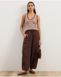 Atmos&Here - Deep V-Neck Tank Top
