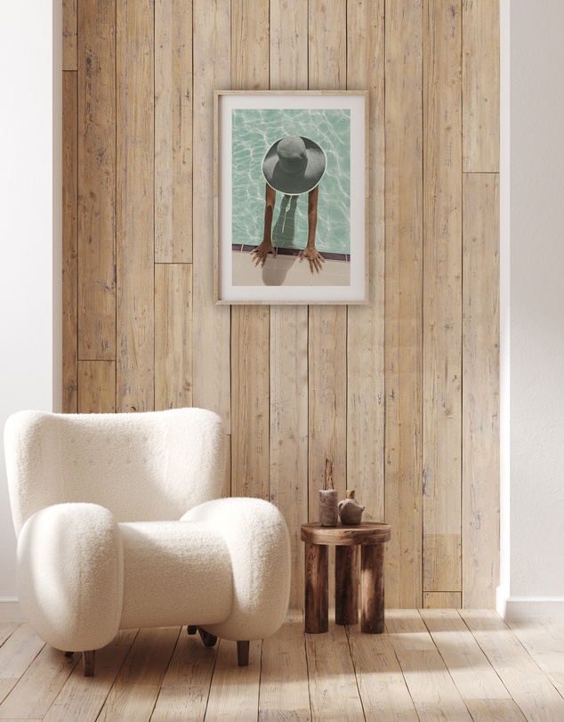 Olive et Oriel - Pool Time Art Print