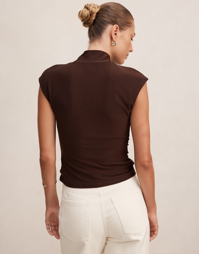 Forever New - Trinity Twist High Neck Top